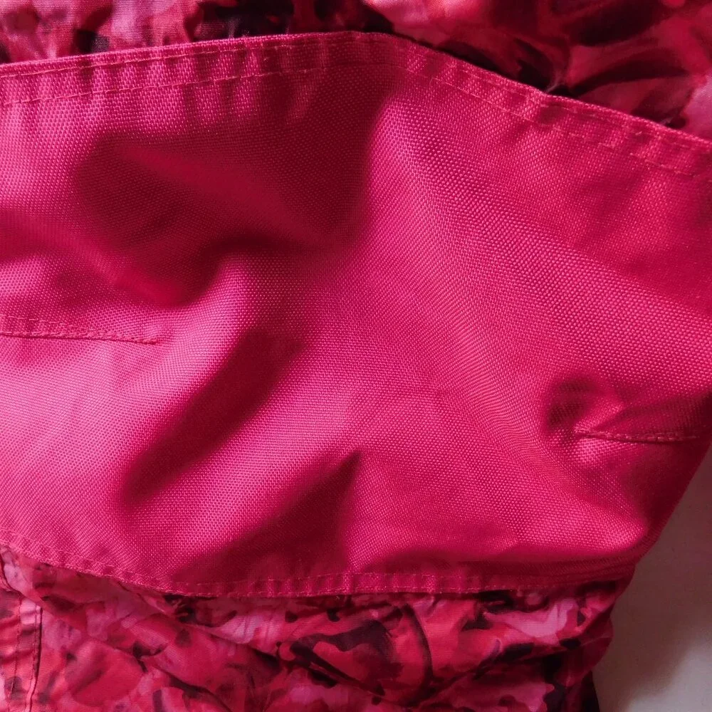 Champion Pink Floral Snow Pants Kids Size XL 14–16